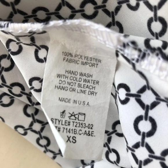 41Hawthorn Stitch Fix Astrid Tie Neck Blouse XS - Picture 6 of 6